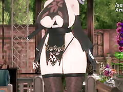 Beautiful 2b Shows off Her Big Ass and Fabulous Tits While Moaning with Pleasure