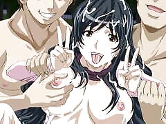 amico catturato me accarezzare me-procace hentai milf ottiene piegato sopra il lavandino e scopata