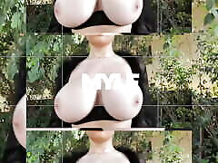 MYLF - Busty Freeuse Mylf Gets Pounded by the Waiter While Doing Business
