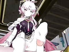Fu xuan - Yuluer - White Hair Color Edit Smixix