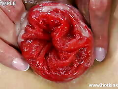 Hotkinkyjo Sefl Anal Fisting Her Ruined Anus Hole and Prolapse