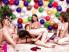 Ersties - DARE RING - EP 5 - 5 Hot Amateurs take part in a laceys first black full video Game of Truth or Dare