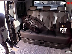 Mellisa Meddison In Fuckeintraffic Sexy Czech Babe Seduces woman control room Into Hardcore Public Car Sex