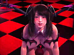 Succubus Girl Fucked the Devil in Honor of Halloween