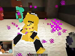 minecraft fapcraft: fazclaire&039;s nachtclub edition ficken typ 1 oder golden bonfie, golden bonnie, in arsch und gesicht ficken