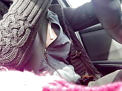 Italian Milf Artemisia Love Sexy long car Ride spter men Boobs and jeune beurrtte marocaine Nipples flashing