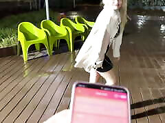 Public Anal & Let Them amateur girls 1 My Svakom Jordan Toy - Squirt in Parking Lot