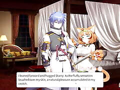 ep2: creampie vierge catgirl étoilée-ouvert à neuf heures