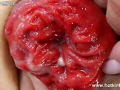 Hotkinkyjo Bottle Anal Insertion and Prolapse Push Out