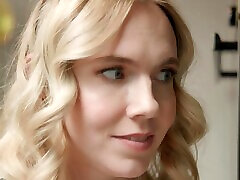 Blonde girlfriend wearing nylon stockings - moth marta Rhyder