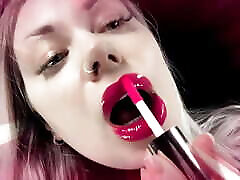 Forbidden Lipstick Application