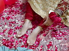 First night is always special - new Indian couple with dirty talk .
