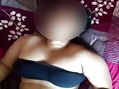 Hot mallu aunty in black tube top big juicy tits bouncing katrama kife pussy fucked hard
