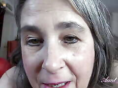Auntjudys - Your Mature Hairy Step-aunt Grace Shares Your Ice Cream