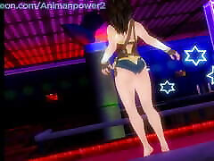Wonder Woman Sexy one girl four boys download Dance