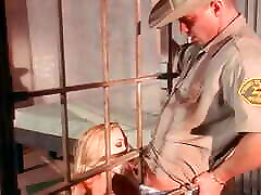 This handsome hung guy in a police uniform drilled her hairy cunt and ate her
