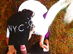Blowjob at a College Costume Party: She Tries the Professor&039;s Cock and Ends Up All Messy!