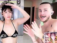 omege japanisches mädchen mit großen titten vor der kamera