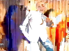 Vintage stripping brunette, solo at her home but horny and she likes filming -NO AUDIO-