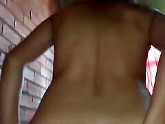 Giving my virgin ass for the first time. I can&039;t resist and let it cum in my pussy. Accidental anal
