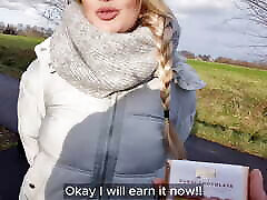 I blow and fuck a stranger for the last Dubai chocolate from the discount store - RISKY PUBLIC SEX - Litclit