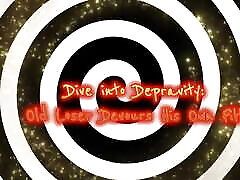 Dive Into Depravity: Old www sunne xxx Devours His Own Filth