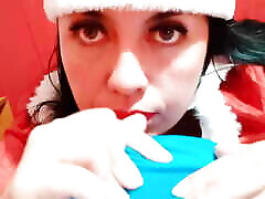 meine stiefschwester gibt mir einen blowjob als weihnachtsgeschenk - heiße stiefschwester mit großem arsch