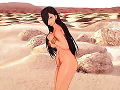 Aisha Belka masturbation - 3D Hentai