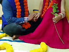 First Night of a newly married desi beautiful girl with addicted husband