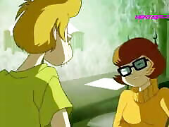 Velma & Shaggy Rough Anal Creampie - Cartoon Porn Parody