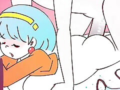 Amelia N In Doggystyle Hentai Hardcore Pussy Creampie