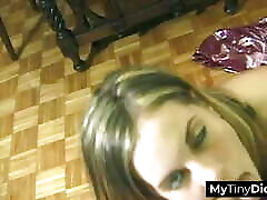 A horny big tits mature mom and hat geek is getting a small dick surprise