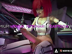 HENTAI SEX SCHOOL - Horny Stacked Principal MILF Gets Fucked Doggystyle In Front Of The Class