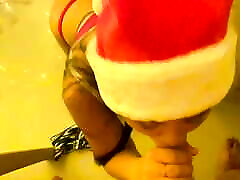 Santa gives me his cum as a malika paramilitary gift