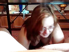 Lost at Cards, but Finished All Over Her Face!