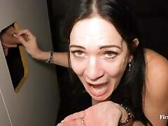 Mature Woman 43 Years Old Helen - First Gloryhole Part 3. Mature Woman 43 Years Old Helen - First Gloryhole Part 3.