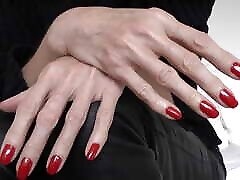 Lady Victoria Valente - Christmas Red Fingernails