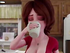 3D Compilation Tifa Lockhart Threesome Blowjob Fucked Against Wall Final Fantasy Uncensored Hentai