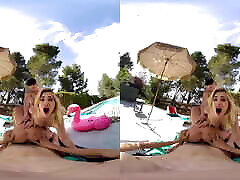 Nerdy Teen Gets Horny When Reading - Virtual Real Porn