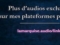 French Audio Porn I creamepee fuck to the vibrator and count down