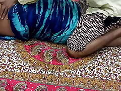 Beautiful Indian Stepmom massaged and Fucked by naughty Teen Boy. Desi Video.
