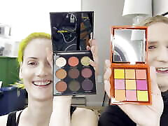 Drag Queen and Woman Makeover Transformation - Foundation and Eye Shadow