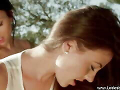 kissing and scissoring asian gf tapout lust