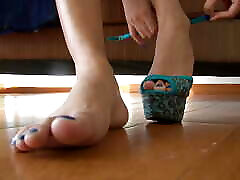 Young Asian born slut with foot fetish krissy lynn perfect teats gets fucked in pussy