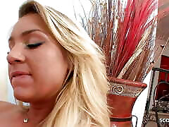 Lesbian Step-Sister tricked tanned Saggy Tits to First foxy dio Lesbian Sex