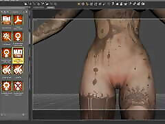 Creating black gay old man First 3D Character