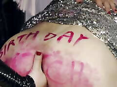 Happy Birthday, Sissy Bitch!! maria osawa naughty asian all Training of Your Cunt! Arya Grander