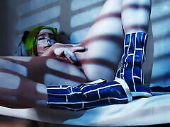 jolyne cujoh è stato catturato masturbarsi. - mollyredwolf