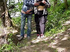 Mother-in-law risks being seen in park