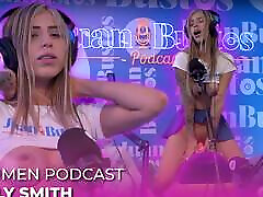 Better than her toys! MollySmith squirts all over the Sybian machine on Juan Bustos Podcast